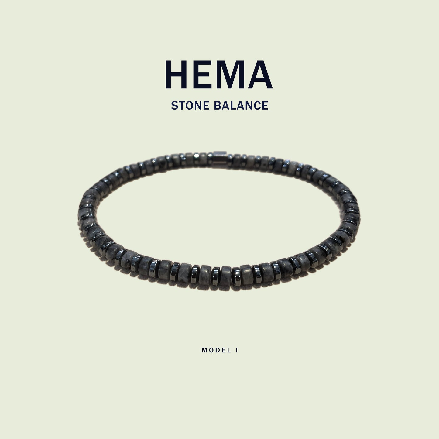 HEMA I - Bracciale Pietre Dure Bilanciato
