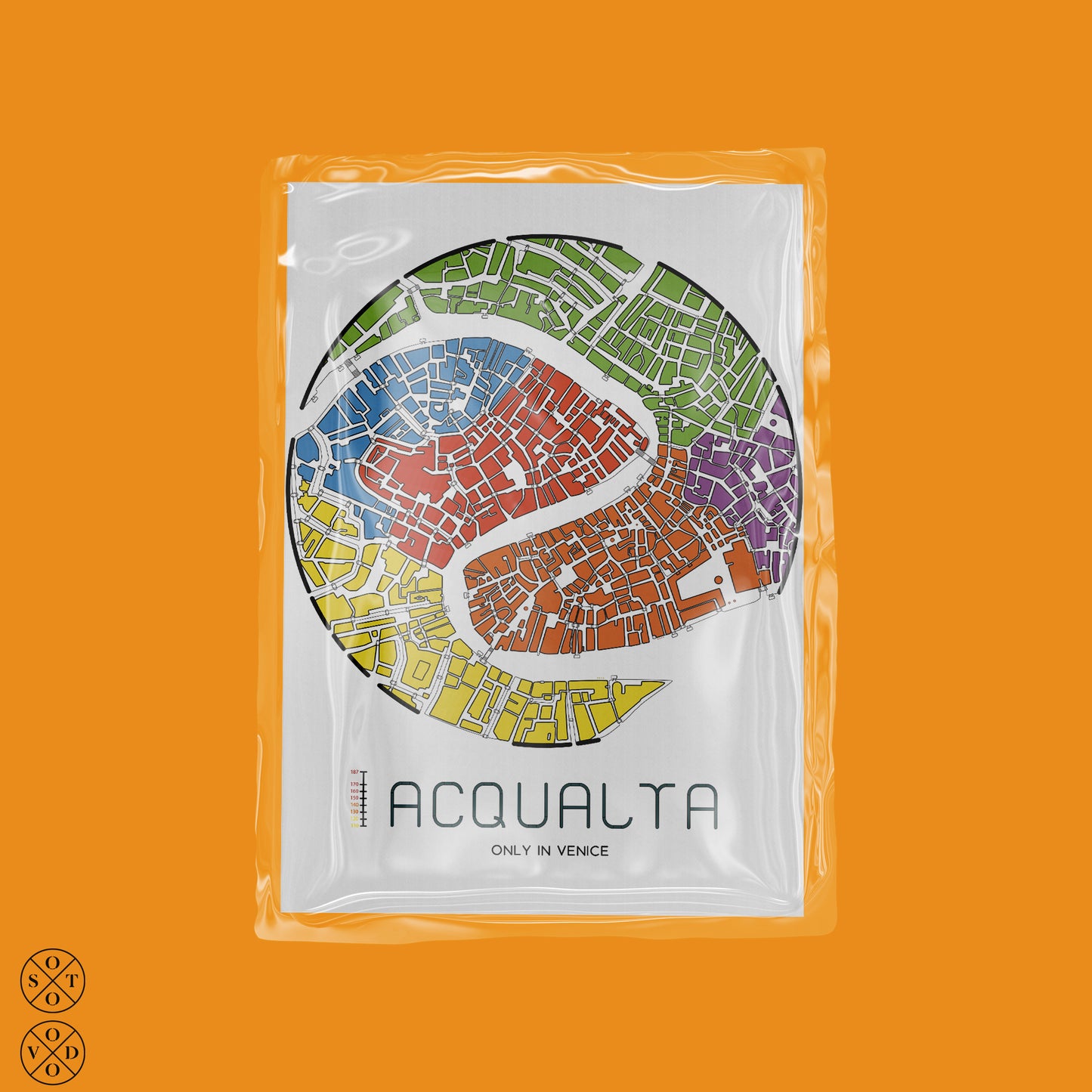 Tshirt "Mappa" Acqualta