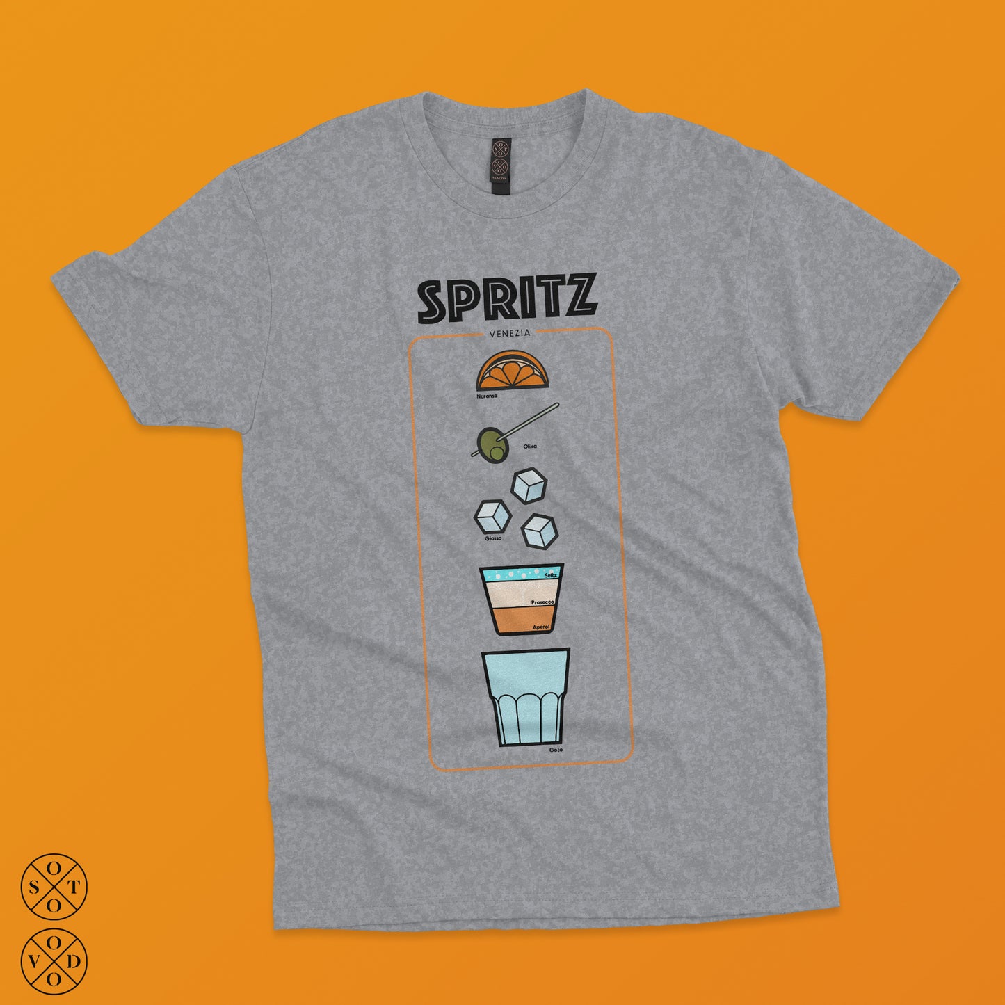 Tshirt "Spritz" grey