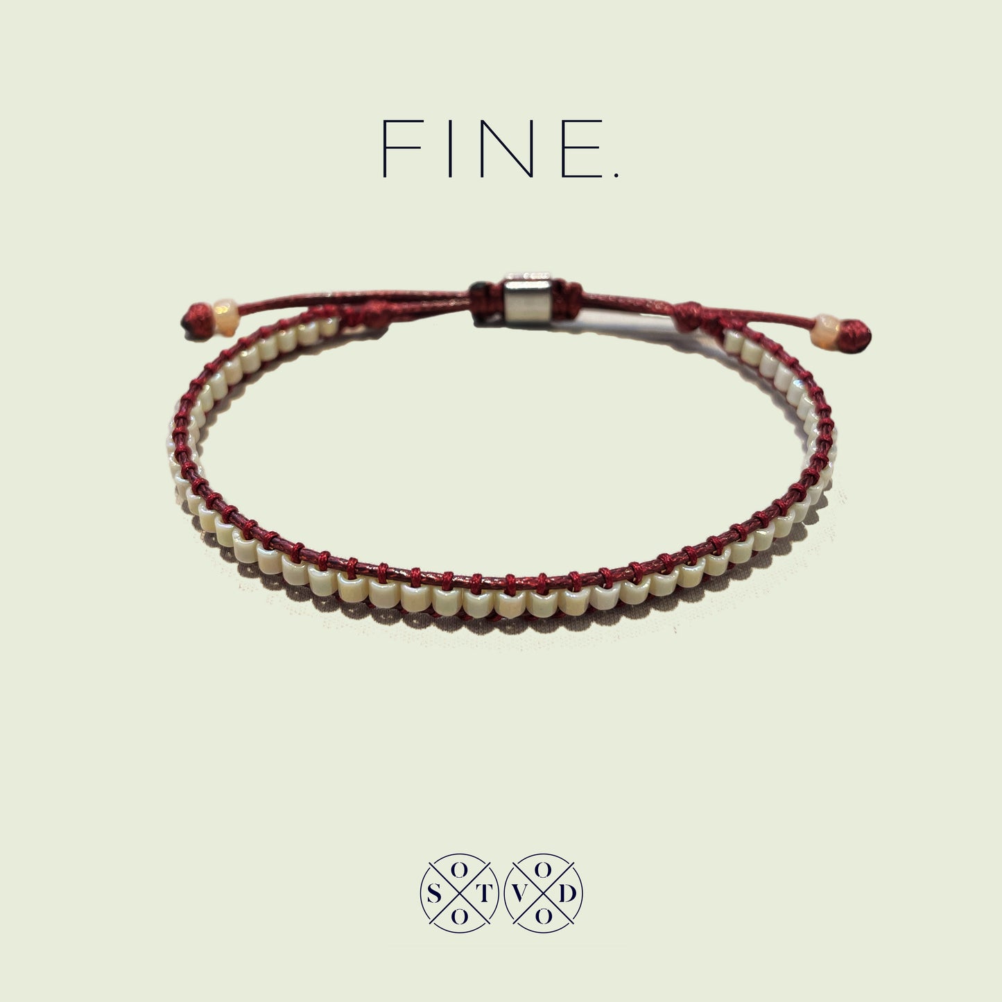 FINE. Bracciale Miyuki Strutturale