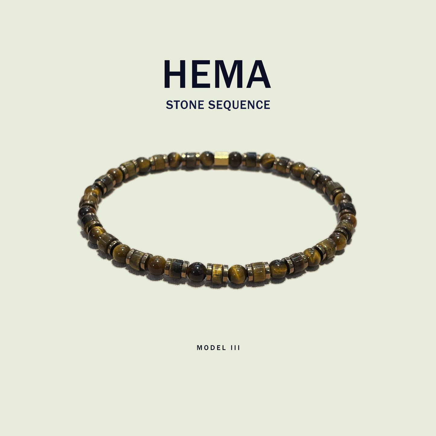 HEMA III - Bracciale pietre dure a Sequenza