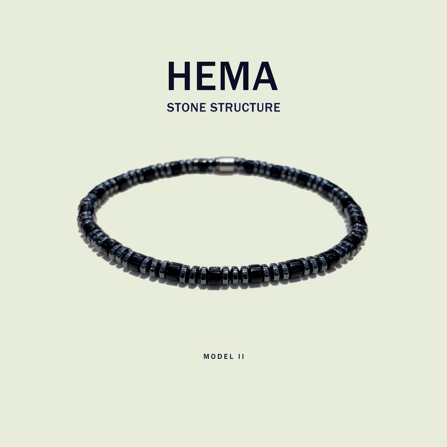 HEMA II - Bracciale Pietre Dure Strutturato
