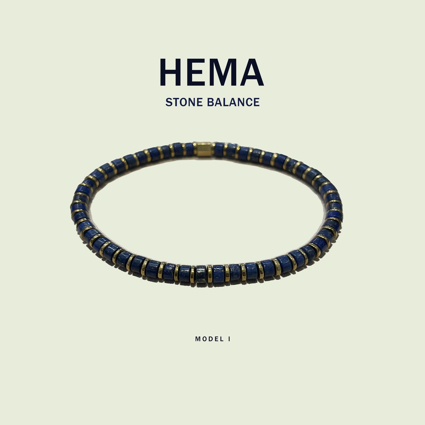 HEMA I - Bracciale Pietre Dure Bilanciato