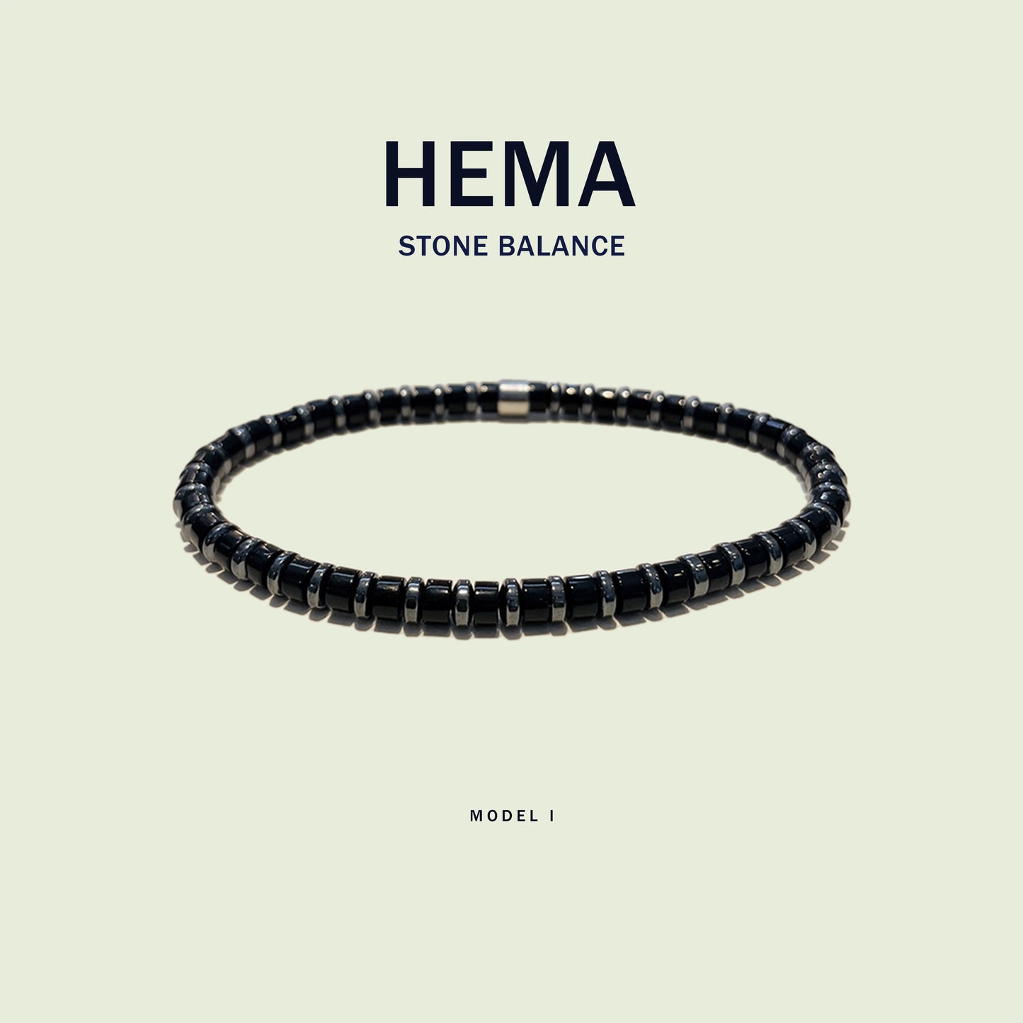 HEMA I - Bracciale Pietre Dure Bilanciato