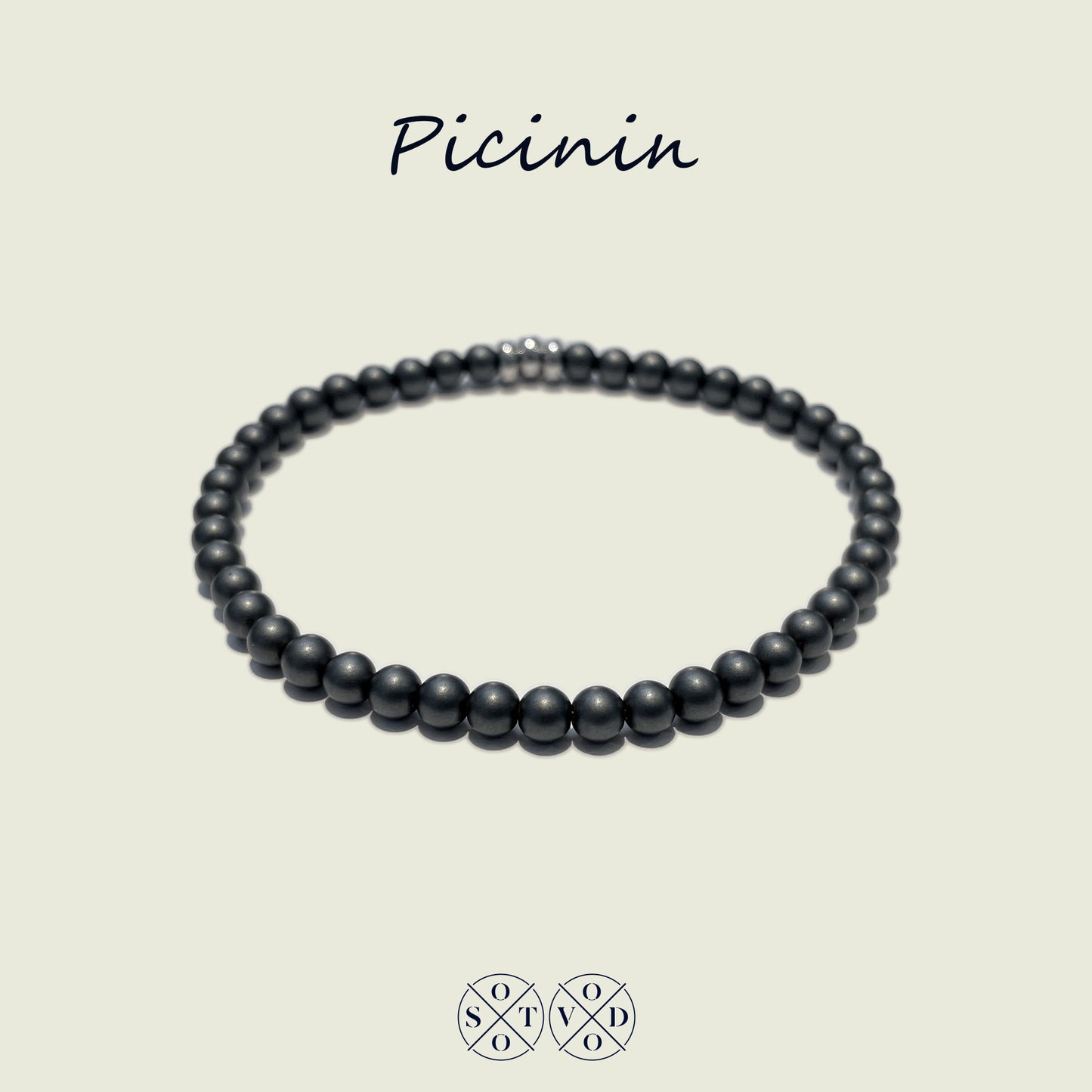 Picinin Hematite opaca (4mm)