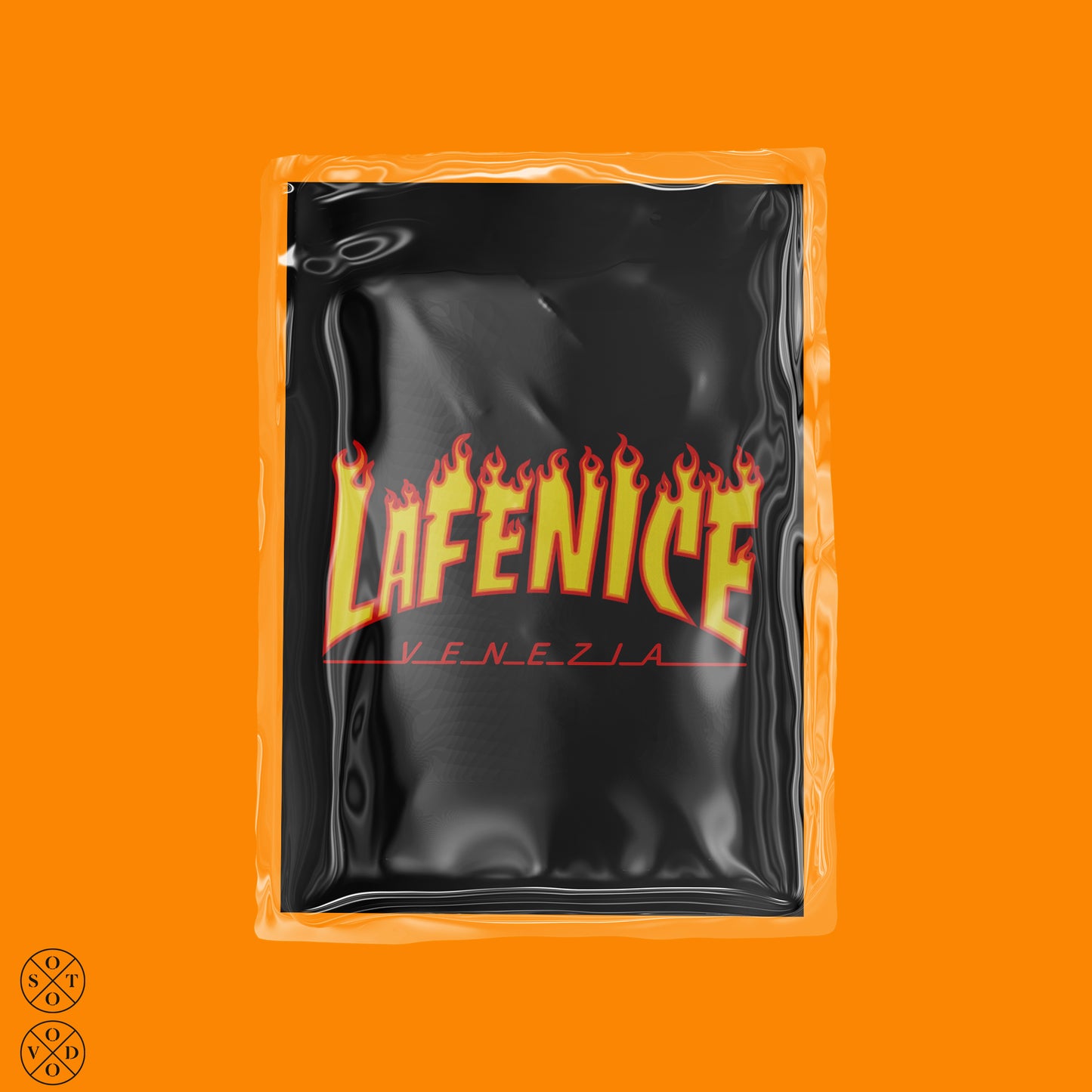 Tshirt nera "La Fenice"