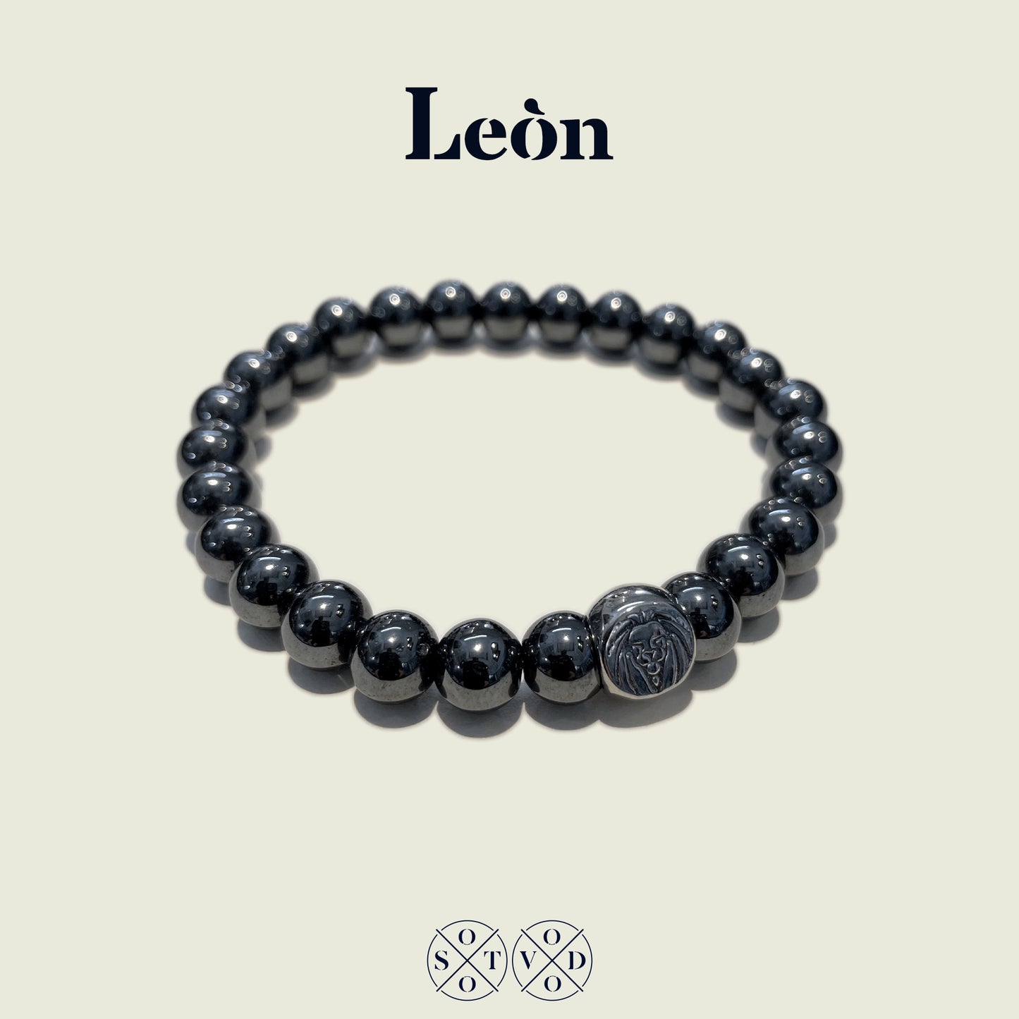 Leon Hematite (8mm)