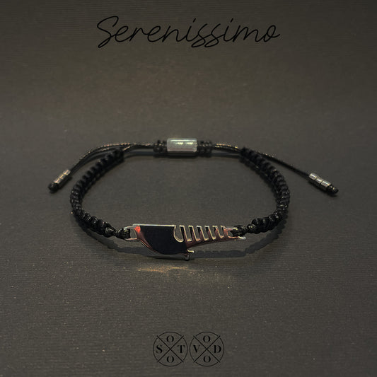 Bracciale "Serenissimo" nero