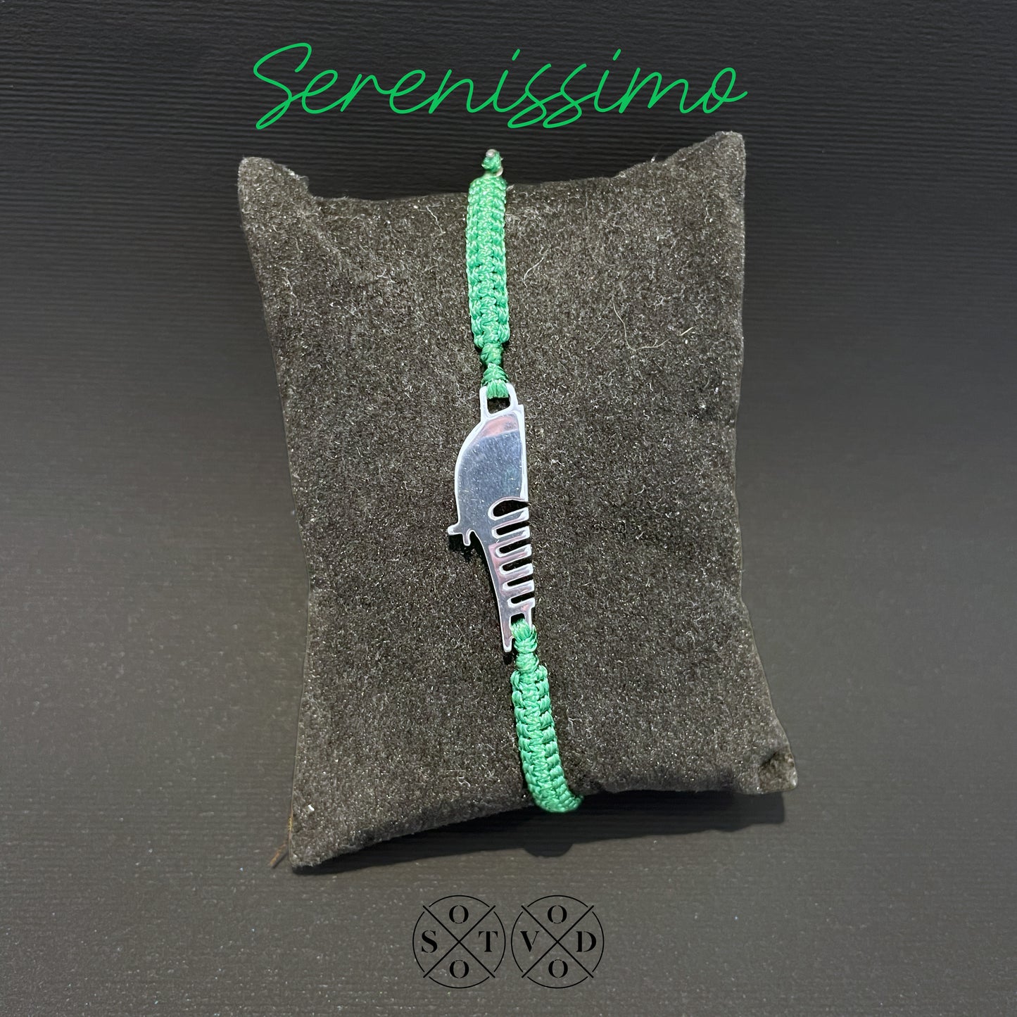 Bracciale "Serenissimo" verde